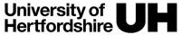 University of Hertfordshire logo University of Hertfordshire logo